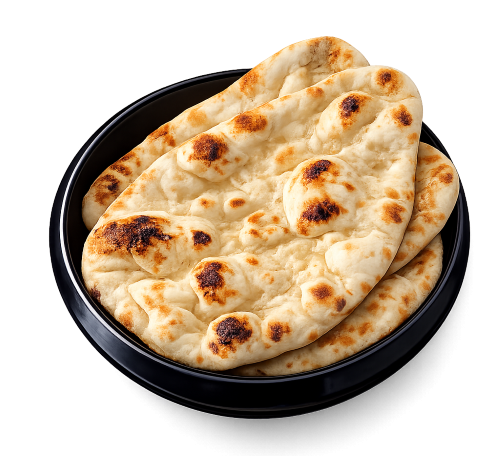 Plain Butter Naan Bread